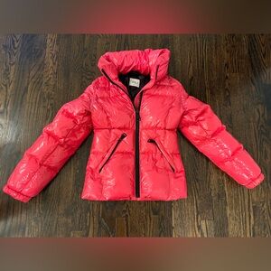 Sam. Girls' Freestyle Down Jacket - Big Kid Size 14 - Bright pink